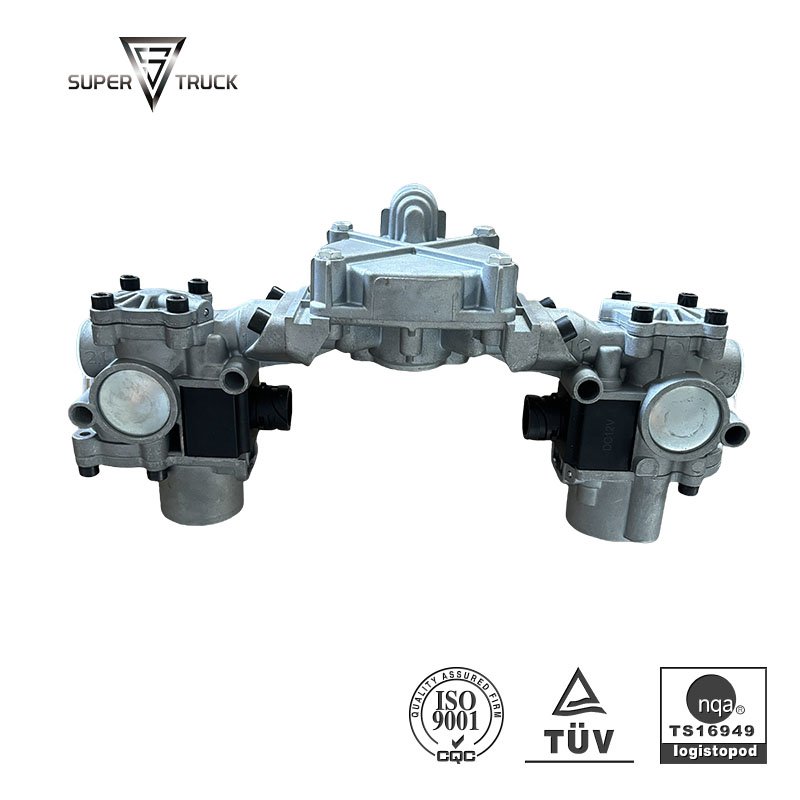 Truck Model Brake Valve Parts 4725002320 ABS Axle Relay Valve Package Two Modulator for Europe Truck Trailers