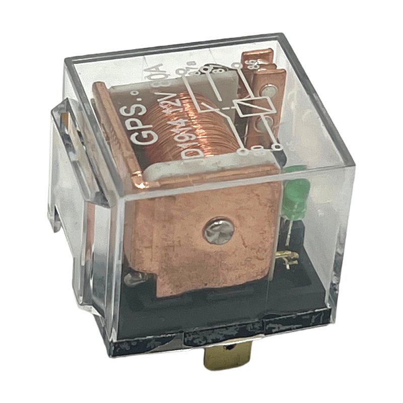 Transparent Shell Car Relay 12V 24V 40A 80A 4 Pin 5 Pin Auto Relay