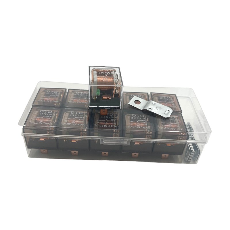 Transparent Shell Car Relay 12V 24V 40A 80A 4 Pin 5 Pin Auto Relay