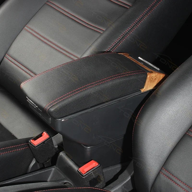 TONC 22 Volkswagen Polo Car Model Dedicated Central Armrest Box, Enhance Driving Comfort and Interior Quality
