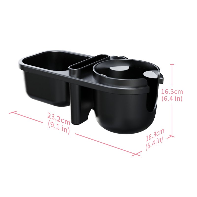Universal Baby Stroller Snack Tray with Cup Phone Holder Stroller Attachment Fits Most Types of Strollers Armrests