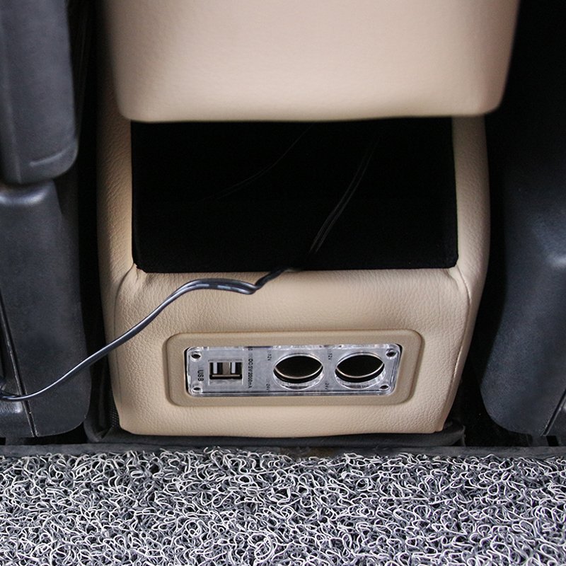 Widely Used in Commercial Vehicles Second Row Storage Box High-grade Cup Holder, Car Handrail Box Special Modification