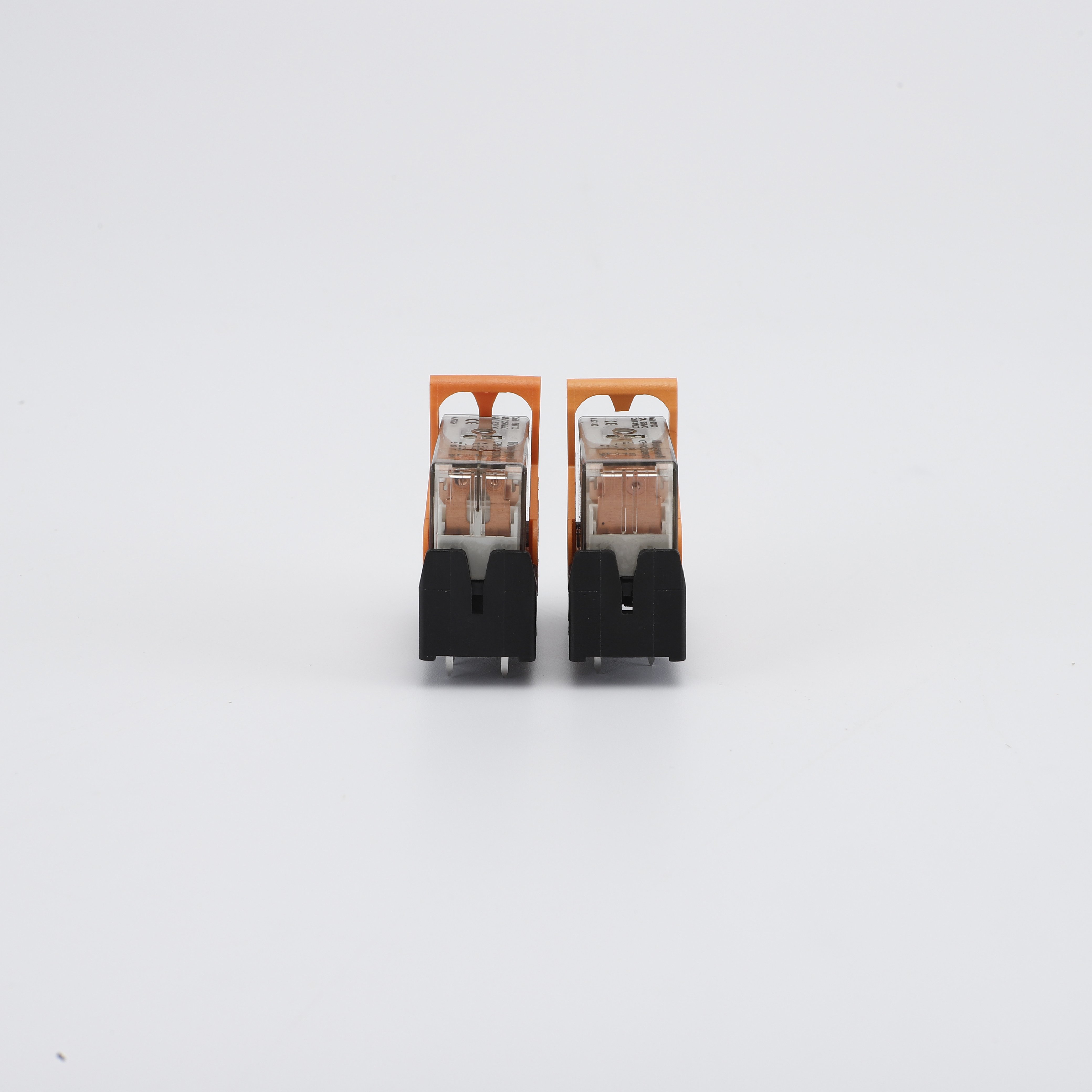 High Quality 5Pin Small Relay Orange Snap-on Relay Socket Slim Relay