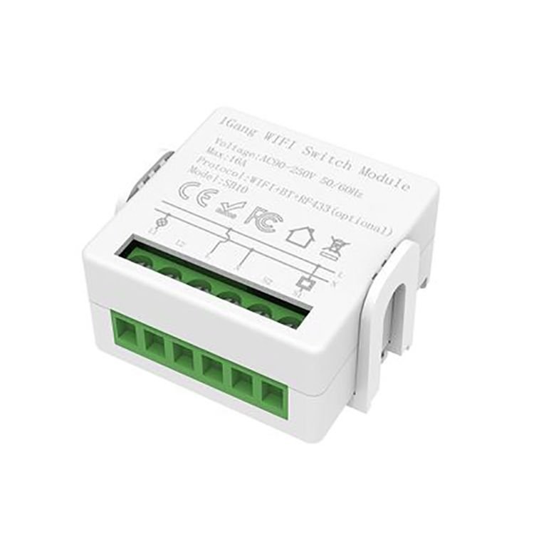 New Factory Wireless Relay Switch16A Smart Relay 16A Smart Relay High Quality 1CH 16A Switch Module With Fast Shipping