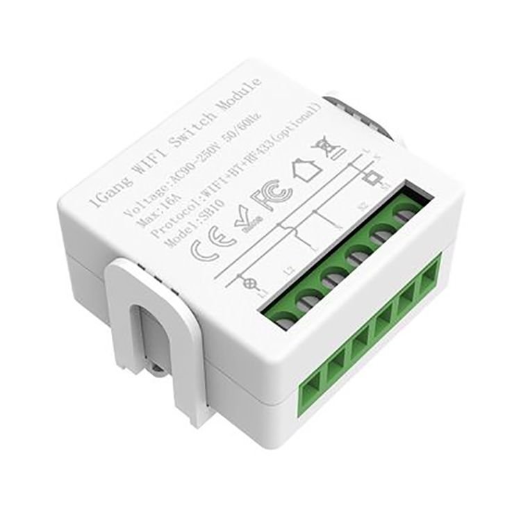 New Factory Wireless Relay Switch16A Smart Relay 16A Smart Relay High Quality 1CH 16A Switch Module With Fast Shipping