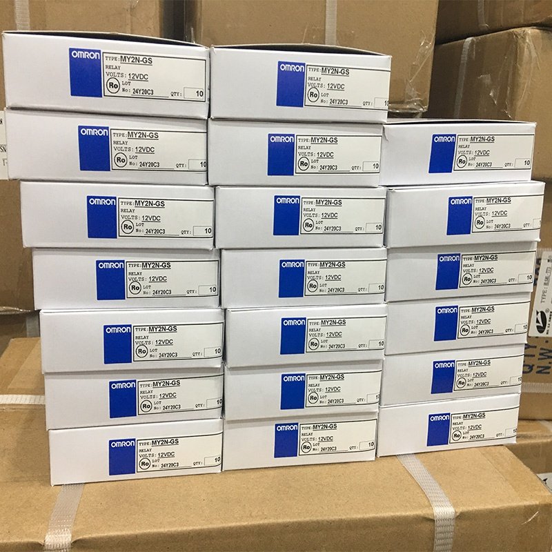 Relay MY2N-GS 12VDC DPDT 2 Form C 12VDC 7A New and Original in Stock Wholesales
