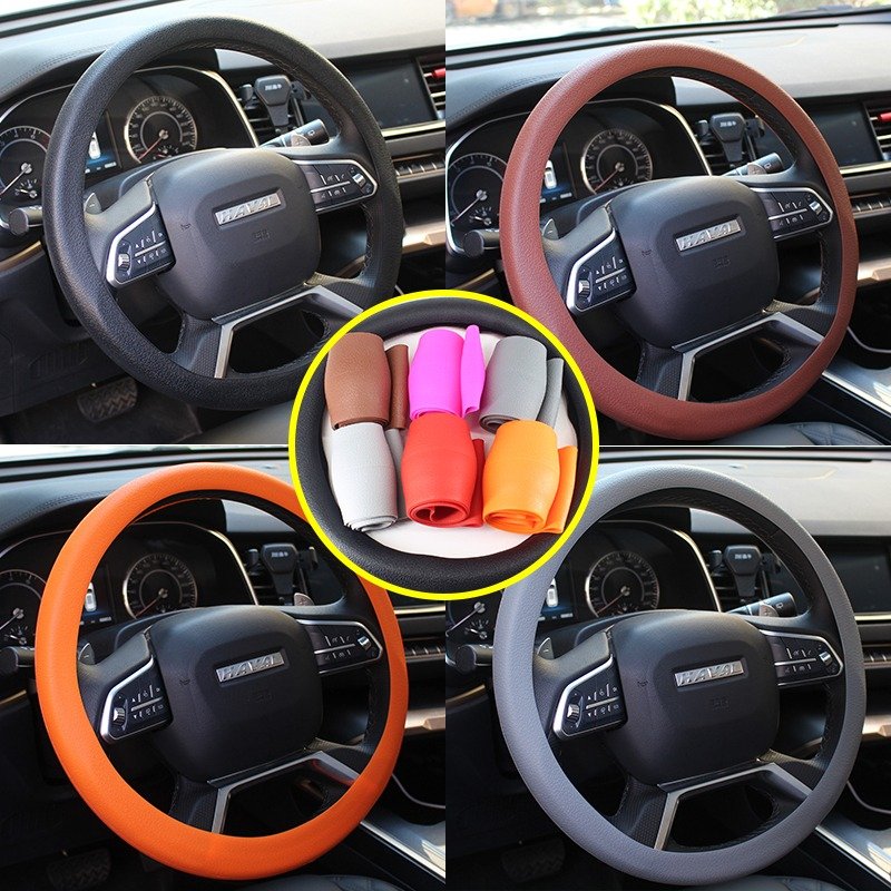 Factory Price Custom Car Steering Wheel Cover Silicon Steering Wheel Covers
