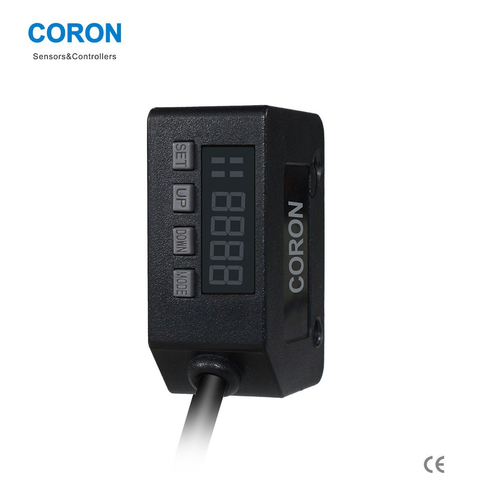 High Precision RGB Three-Color Source NPN PNP Relay Output CORON Optical color Sensor High Difference Color Code Mark Detection