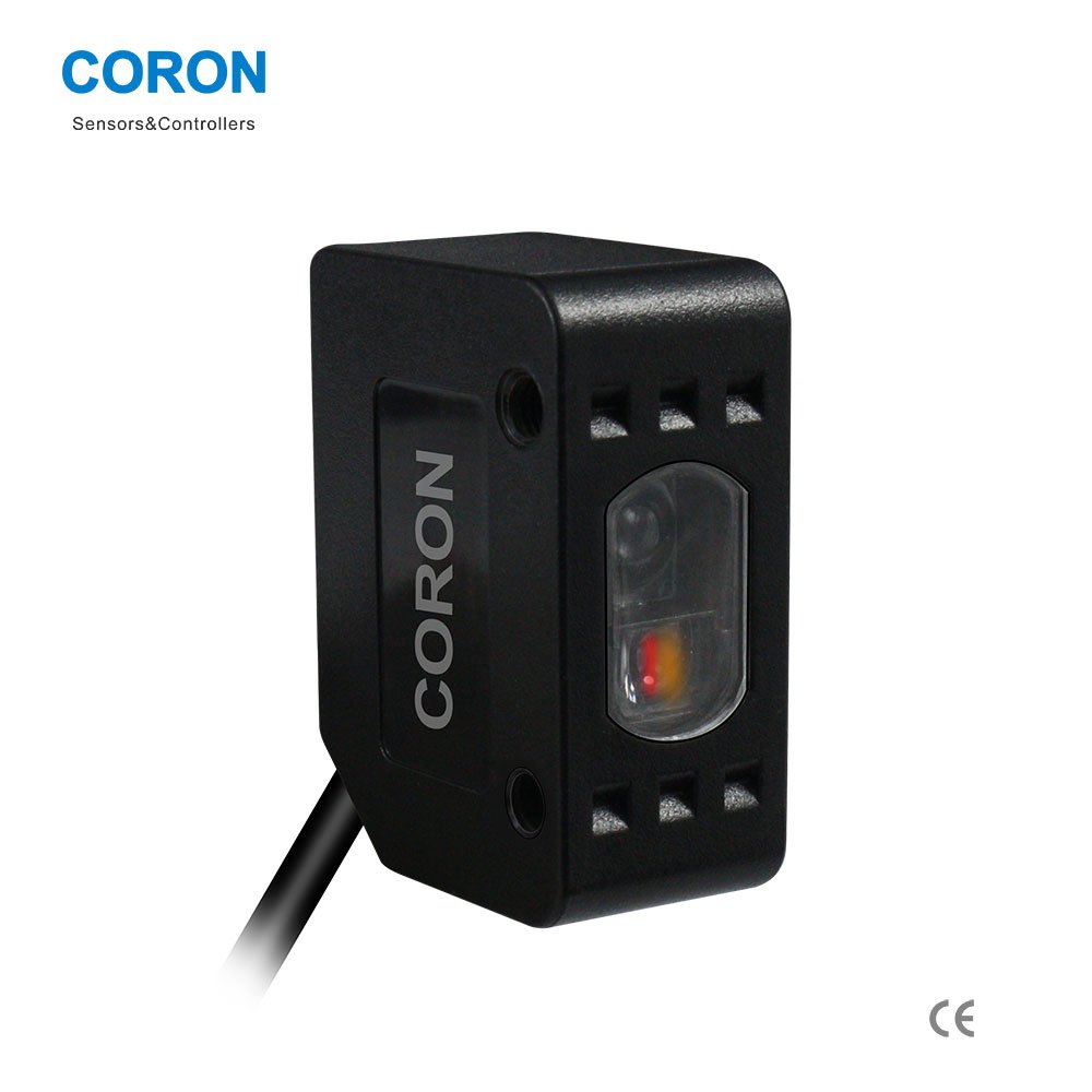 High Precision RGB Three-Color Source NPN PNP Relay Output CORON Optical color Sensor High Difference Color Code Mark Detection