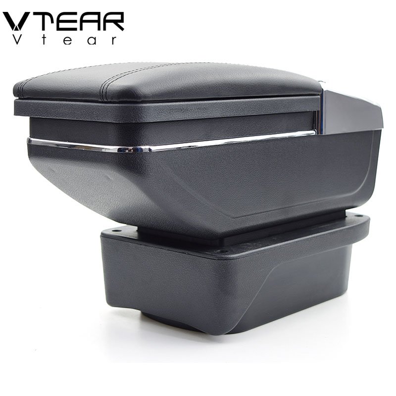 Vtear for toyota Verso Armrest Car Central Store Content Storage Box Interior Arm Rest Car-styling Decoration Accessories Parts