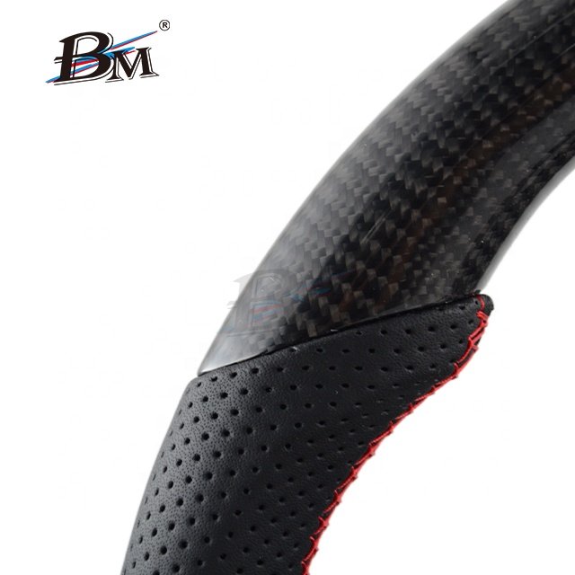 For Chevrolet Camaro Series Perforated Leather Carbon Fiber Customize Steering Wheels Car Accessories Interior 2015-2024