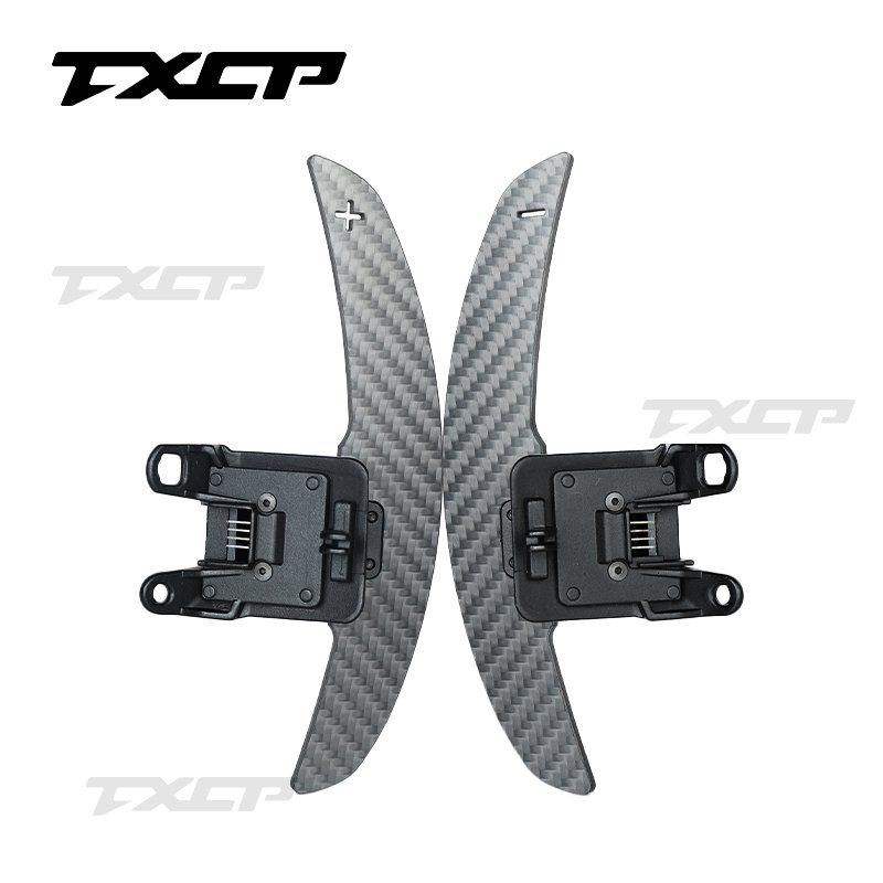 For Cadillac CT4 CT5 XT4 XT6 Car Magnetic Steering Wheel Paddle Shifter Carbon Fiber Shift Paddle