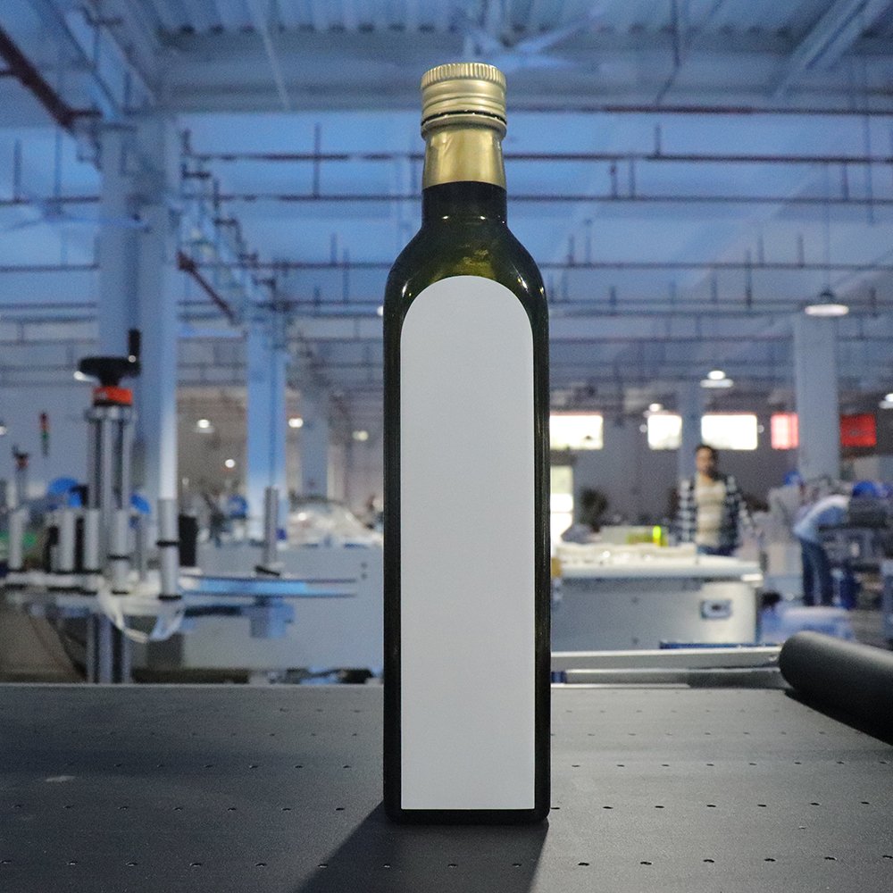 Orshang Hot Sale Semi-auto Plastic Bags Labeling Machine Flat Surface Bottle Box Top Square Bottle Labeling Machine