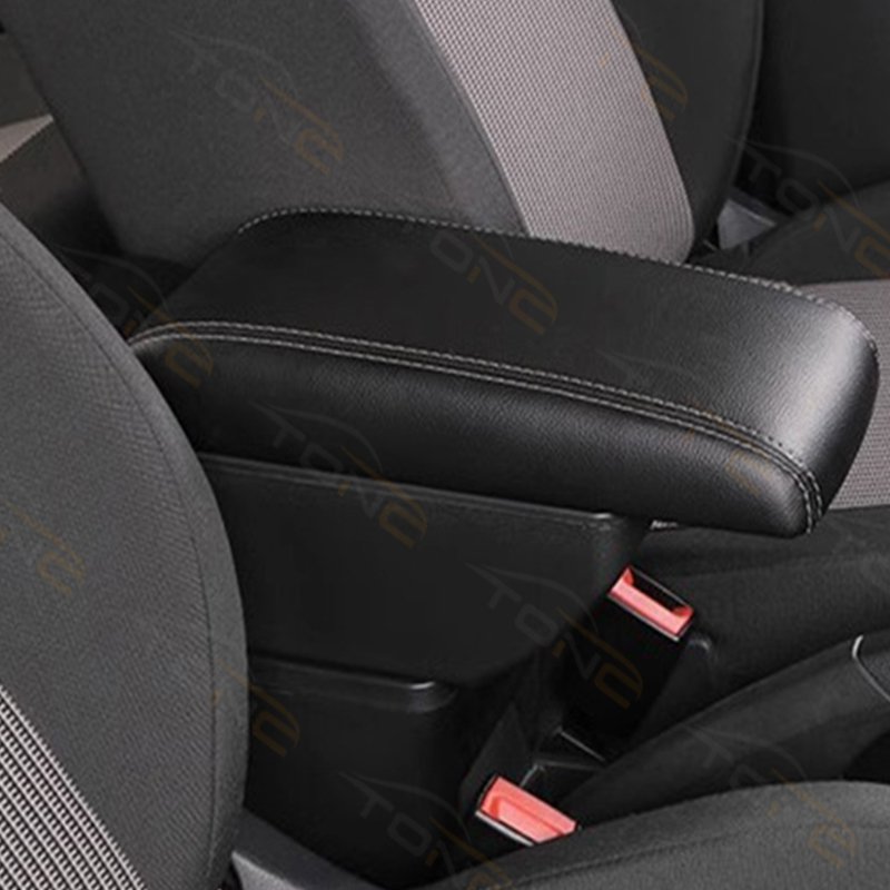 TONC Custom Armrest Console Organizer for 2016 Toyota Avanza - Center Console Storage Solution with USB Charging