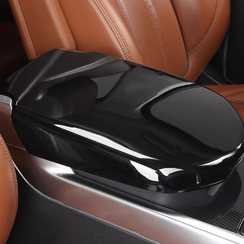 Armrest Box Protective Covers Carbon Fiber Car Central Armrest Decorative Modification for Land Rover Range Rover Sport 2014+