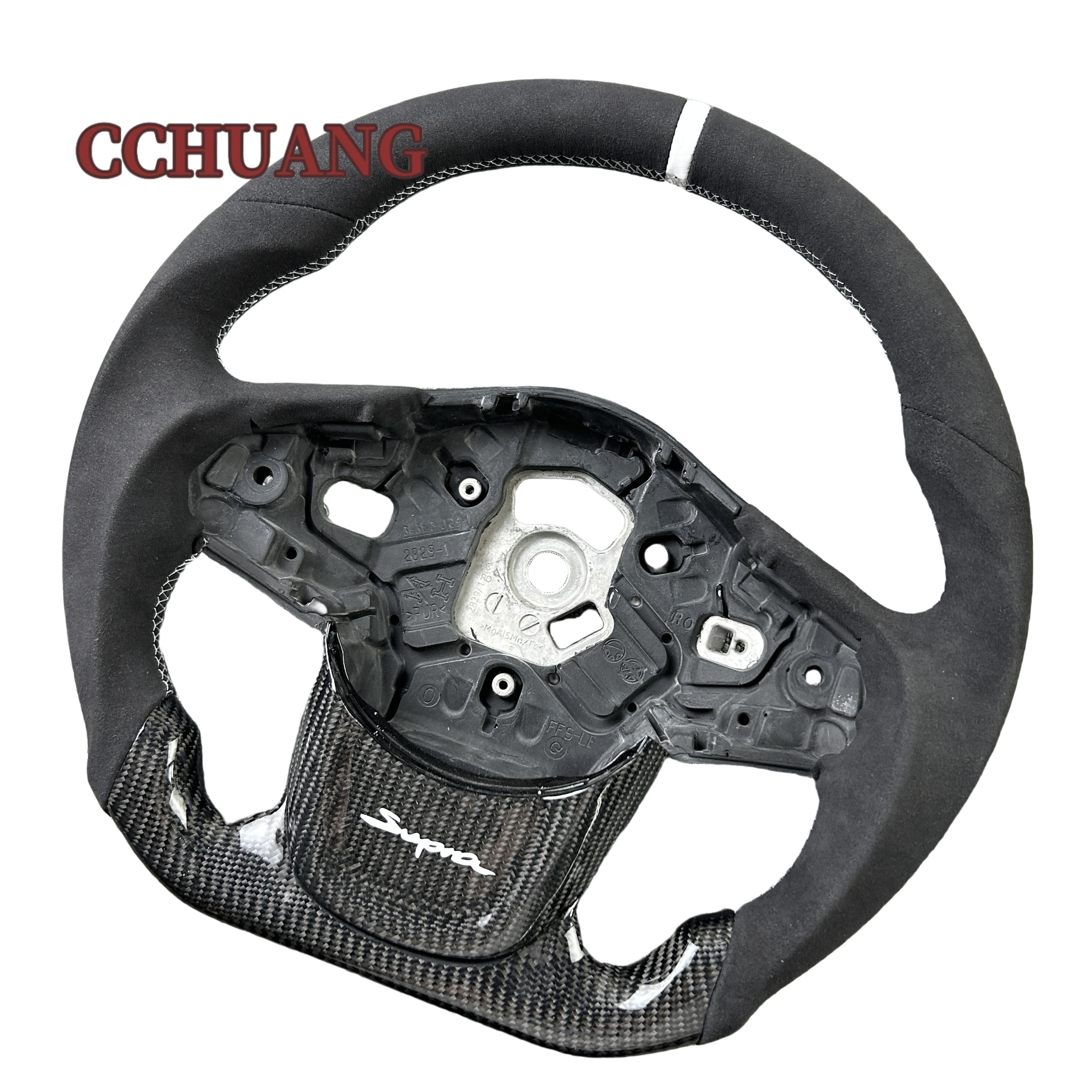 Custom Carbon Fiber Steering Wheel for Toyota Supra A90 B58 Premium Car Accessory