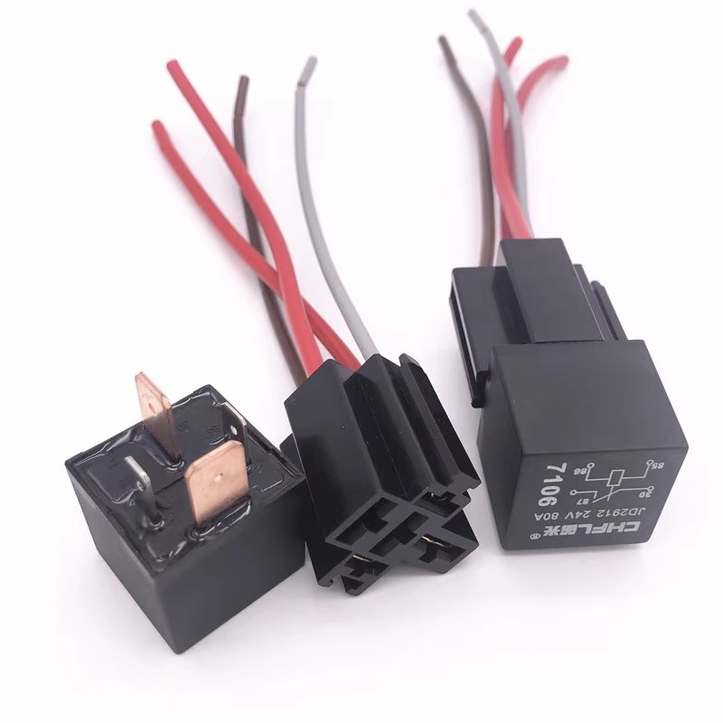 12V 24V 4-pin 5-pin Wide Pin Relay
