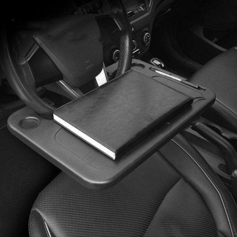 Multifunctional Car Tray Steering Wheel Table Car Dining Tray Tables for Eating Reading Working Laptop Car Food Trays