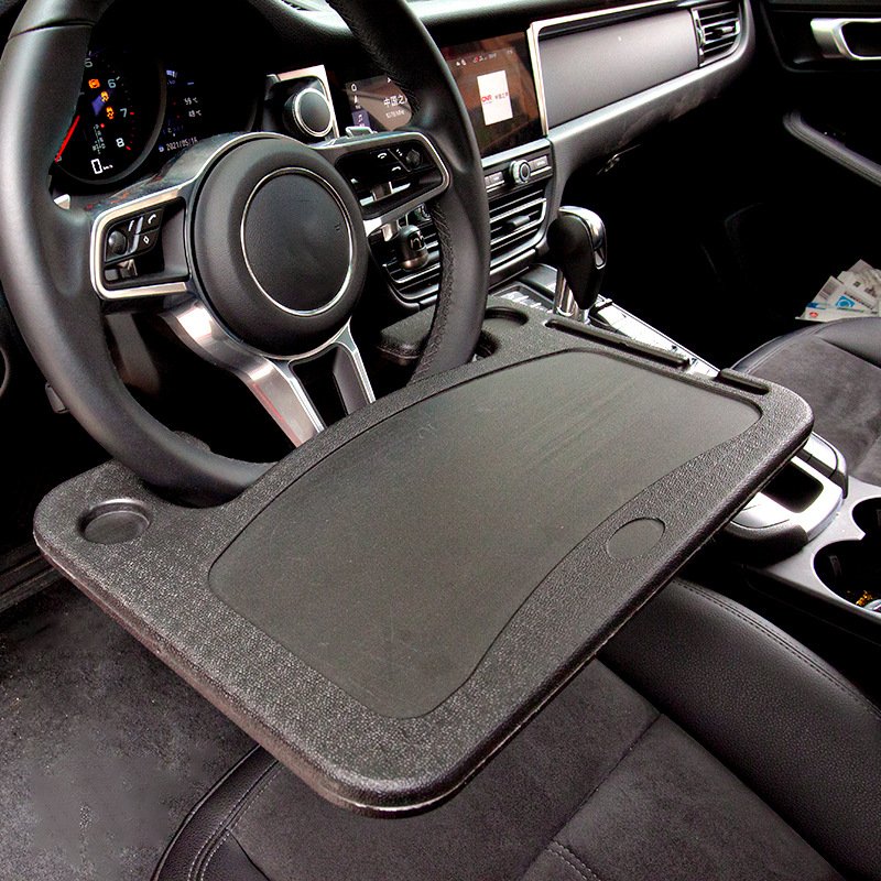 Multifunctional Car Tray Steering Wheel Table Car Dining Tray Tables for Eating Reading Working Laptop Car Food Trays