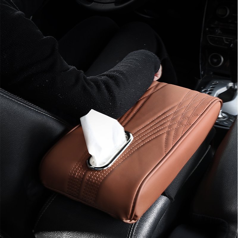 Pu Leather Dimension Weight 280g Car Armrest Box Cover Hand Cushion Car Console Armrest Pad for Car
