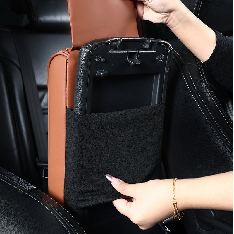 Pu Leather Dimension Weight 280g Car Armrest Box Cover Hand Cushion Car Console Armrest Pad for Car