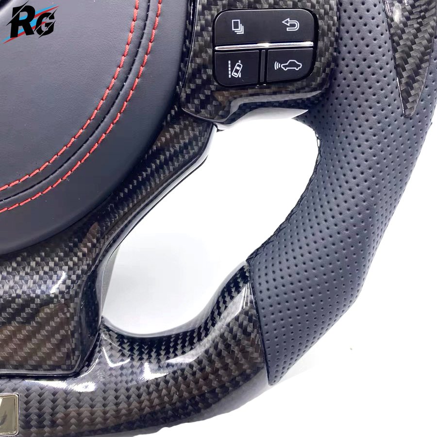 New Arrival Auto Parts Customized D Shape Car Steering Wheel For Toyota Lexus RC