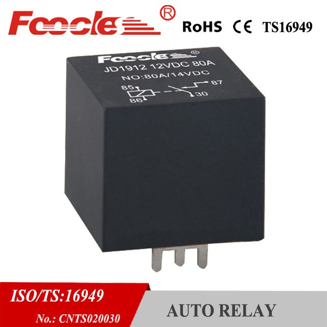 Foocles General Automotive High Current Relays Pcb Terminals 12v 70a NC Auto Car Relay