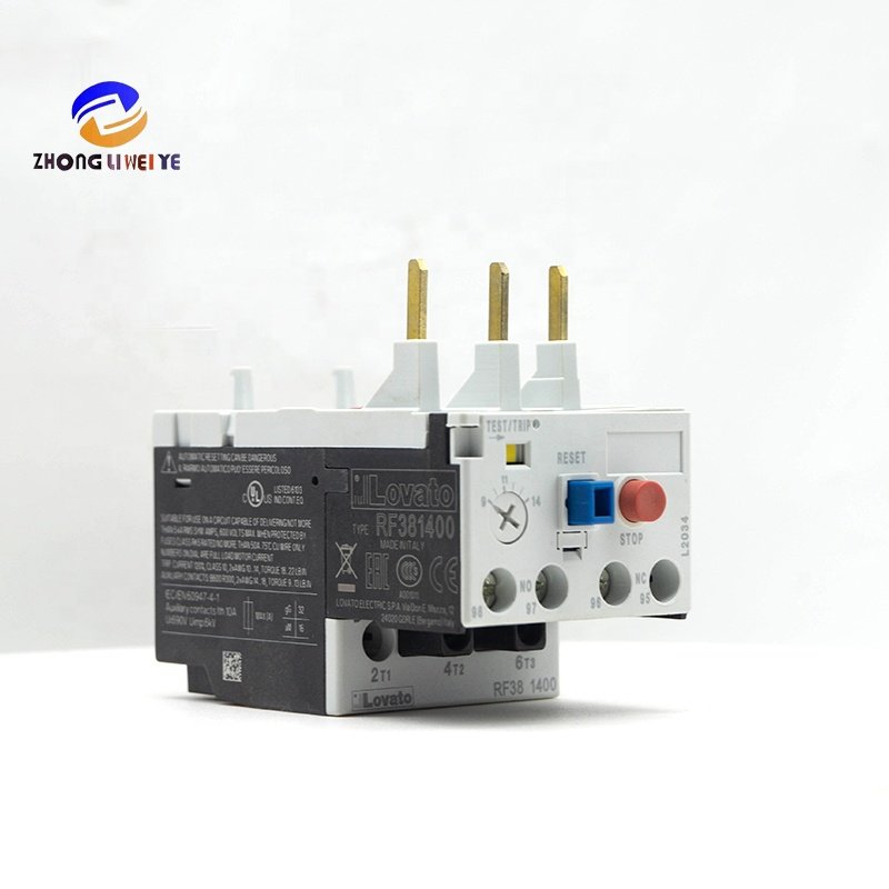 Lovato RF38 1400 Automatic Reset Thermal Relay 690 V Power Supply Thermal Overload Relay