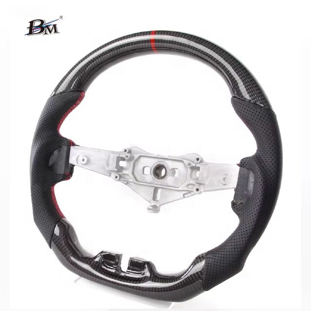 For JEEP Wrangler/JK/Rubicon 2011 2012 2013 2014 2015 2016 2017 Real Carbon Fiber Steering Wheel Interior Accessories For Cars