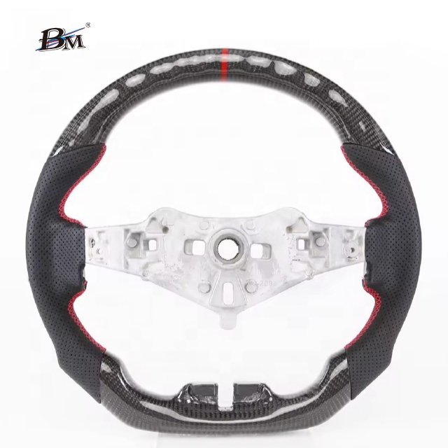 For JEEP Wrangler/JK/Rubicon 2011 2012 2013 2014 2015 2016 2017 Real Carbon Fiber Steering Wheel Interior Accessories For Cars