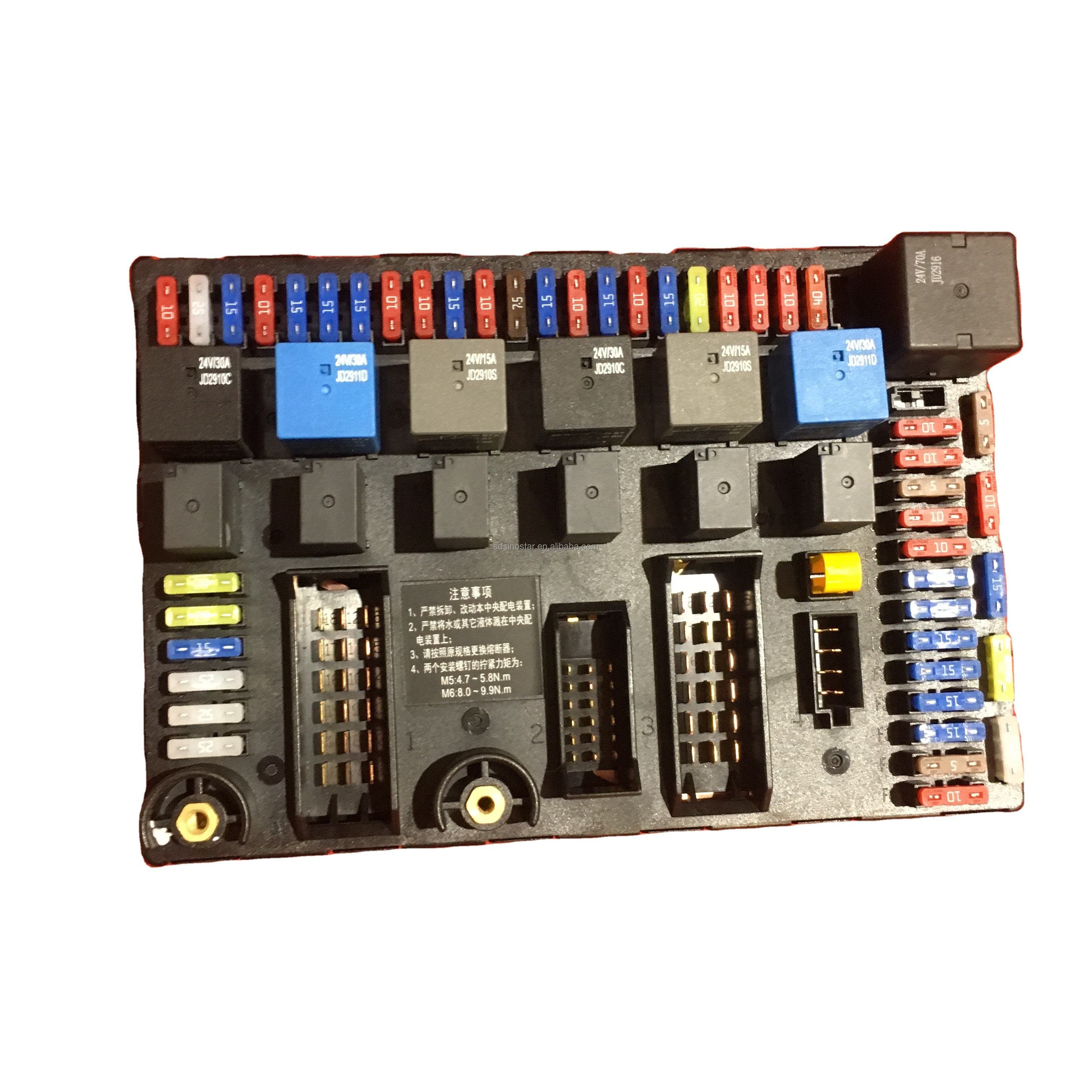 Brand New and Authentic WG9716582301 Electrical Junction Box Assembly for SINOTRUK HOWO SITRAK Truck Cab System Parts