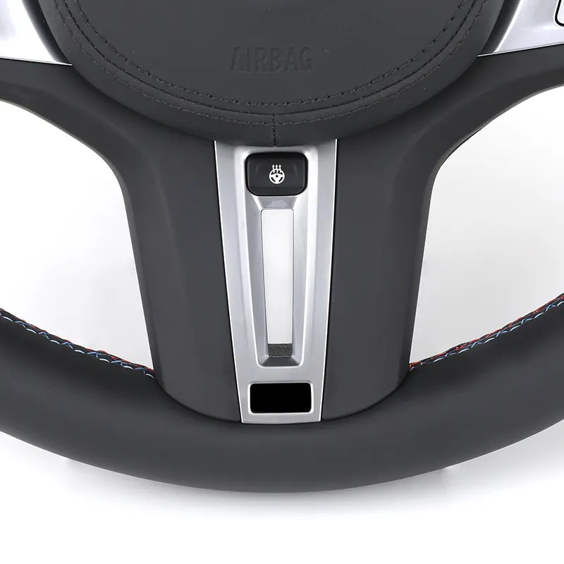 With Heated Full Leather M Sport Steering Wheel for BMW G20 G21 G80 G81 M3 G42 G82 G83 M4 G87 M2 F90 G30 M5 G11 G12 M340i M440i