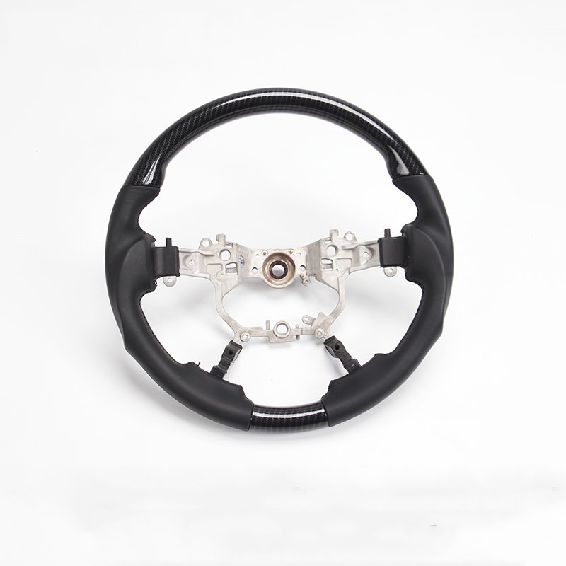 Carbon Fiber/Piano Black Steering Wheel Replacement For Toyota Land Cruiser 200 2016-2021 Prado 150 FJ150 2018-2021 Accessories
