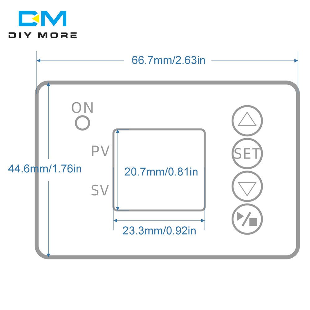 T2310 DC 12V 24V AC 110V 220V Programmable Digital Time Delay Switch Relay 1.37 Inch LCD Digital Display Time Controller Module