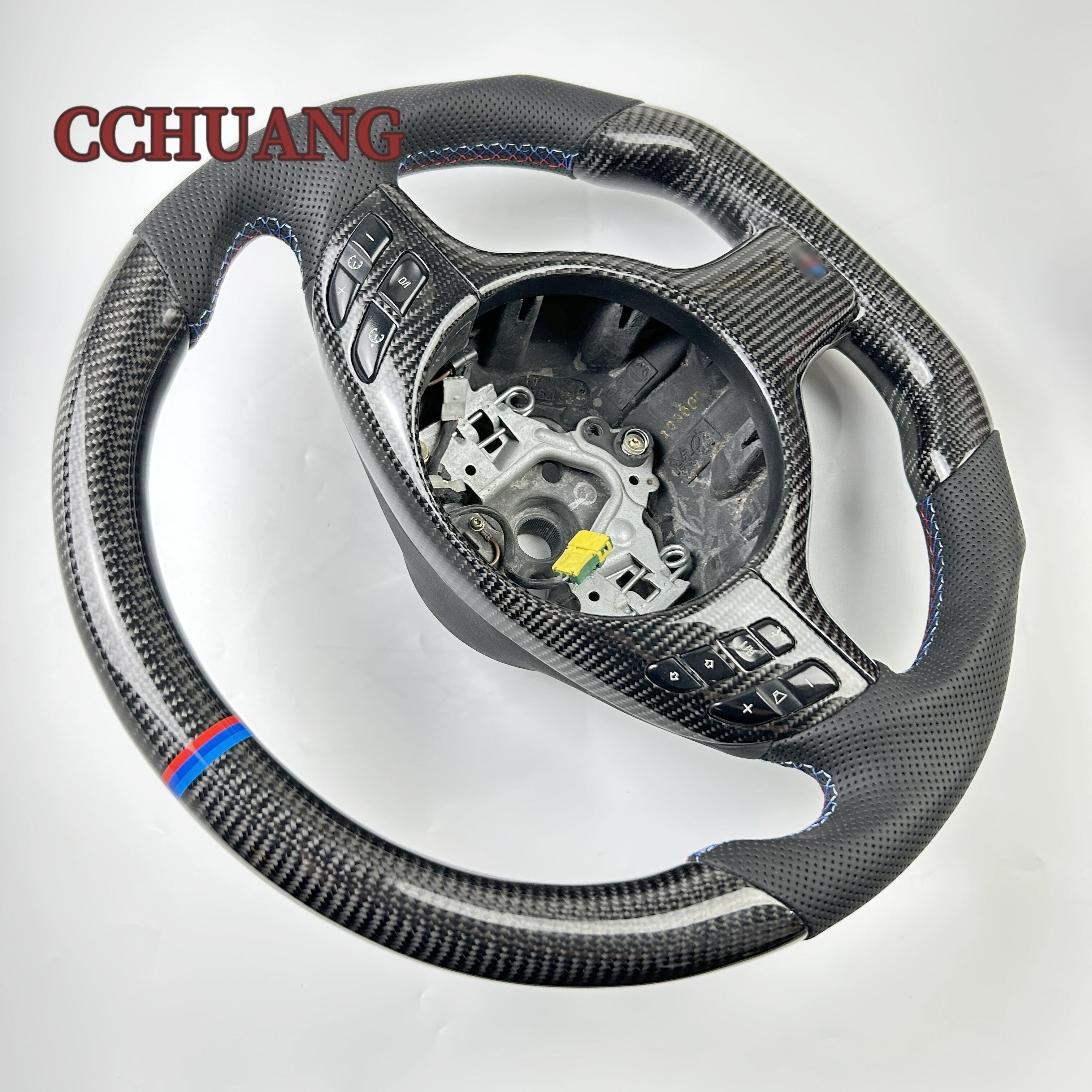 Factory wholesale for BMW 3 Series 5 Series E46 M3 M6 E61 E62 E63 Custom carbon fiber steering wheel