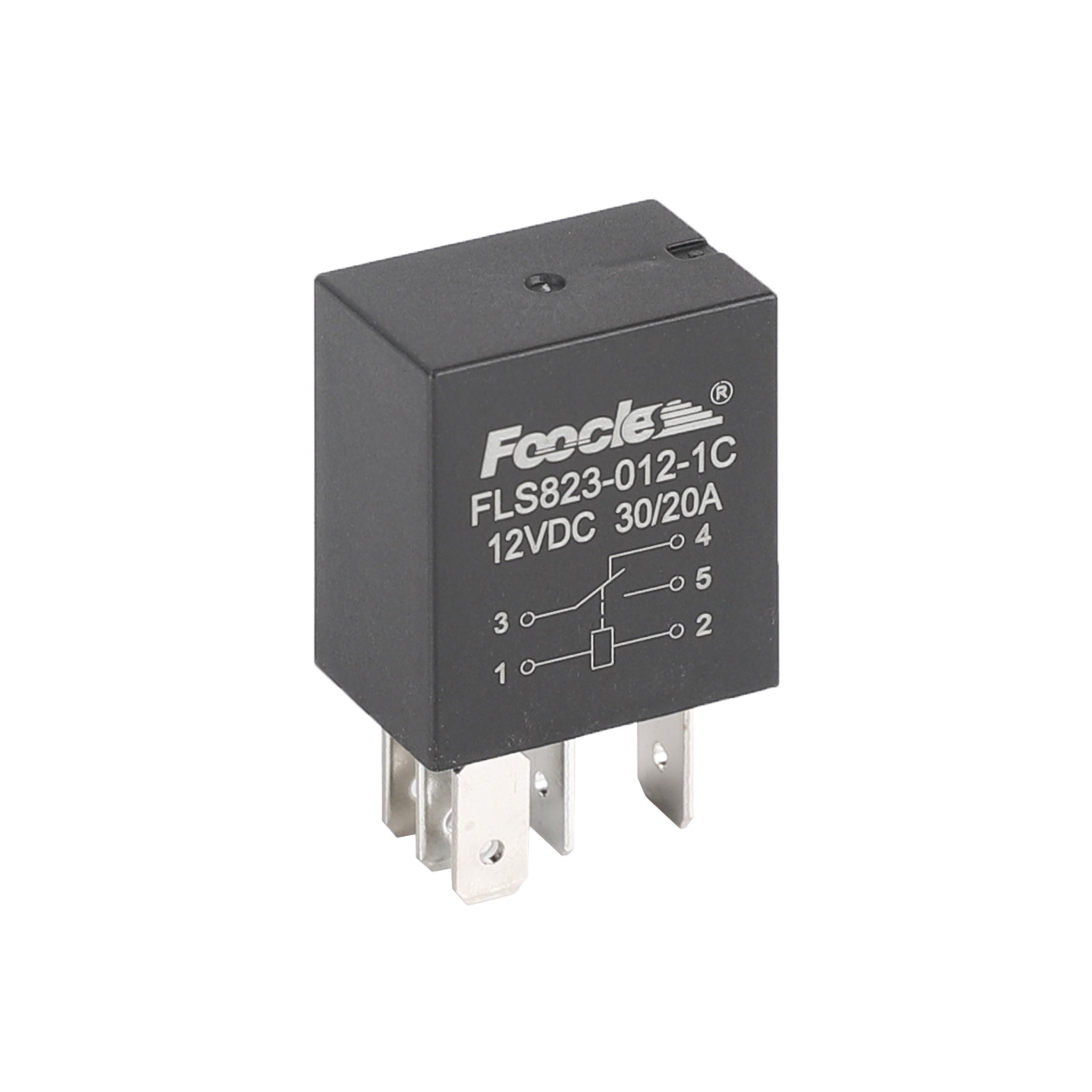 5 Pins 12V Relay F57B14B192AA 10A/20A DC Automotive Relay Replacement for Ford, Toyota, Cadillac Vehicles