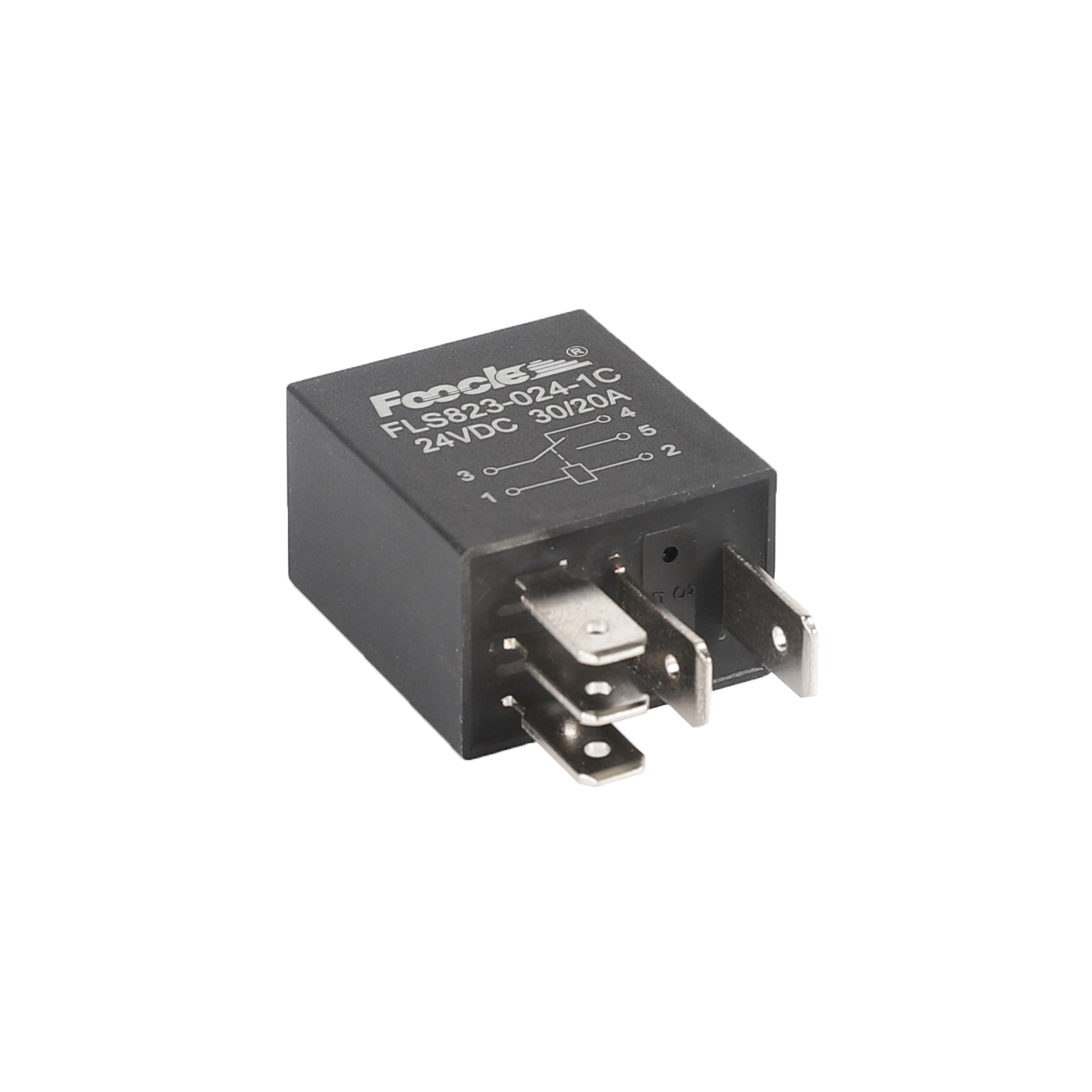 5 Pins 12V Relay F57B14B192AA 10A/20A DC Automotive Relay Replacement for Ford, Toyota, Cadillac Vehicles