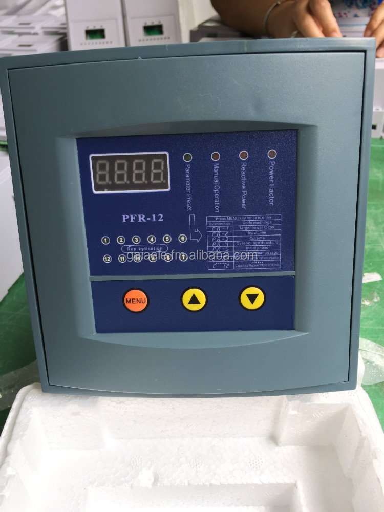 JKL JKW58 PFR-12 REACTIVE POWER AUTOMATIC COMPENSATING CONTROLLER 6 STEPS 12STEPS