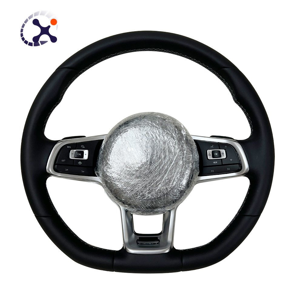 For VW Golf6 MK6 GTI R Polo GLI Jetta Passat CC R-Line Scirocco R 2010-2013 LED Carbon fiber Steering Wheel