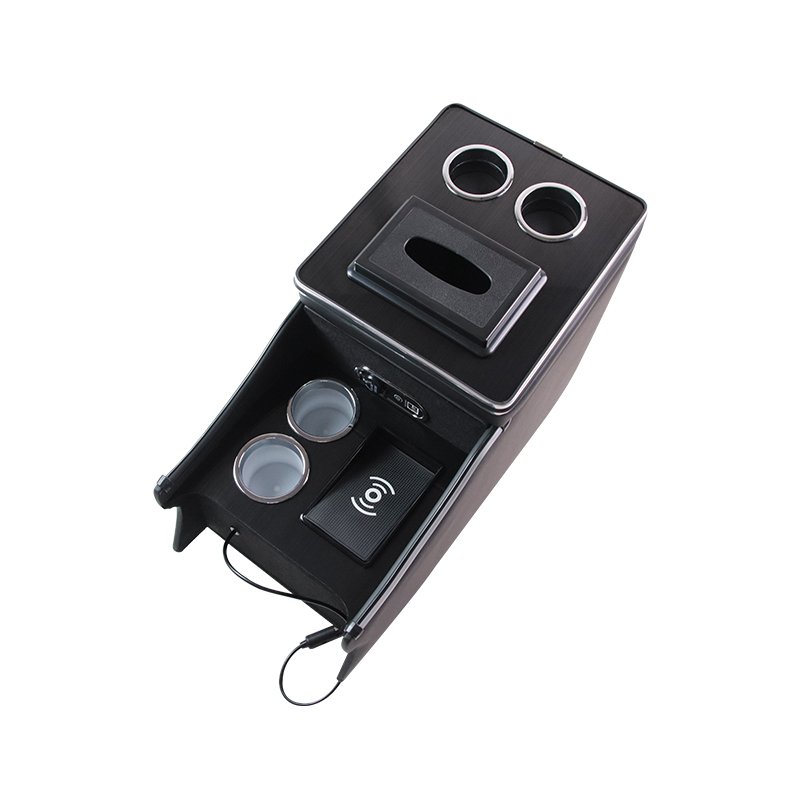 03-2023 Vito W639 Armrest Box with Intelligent Wireless Charging Function for Mercedes-benz Vito Commercial Vehicle Armrest Box