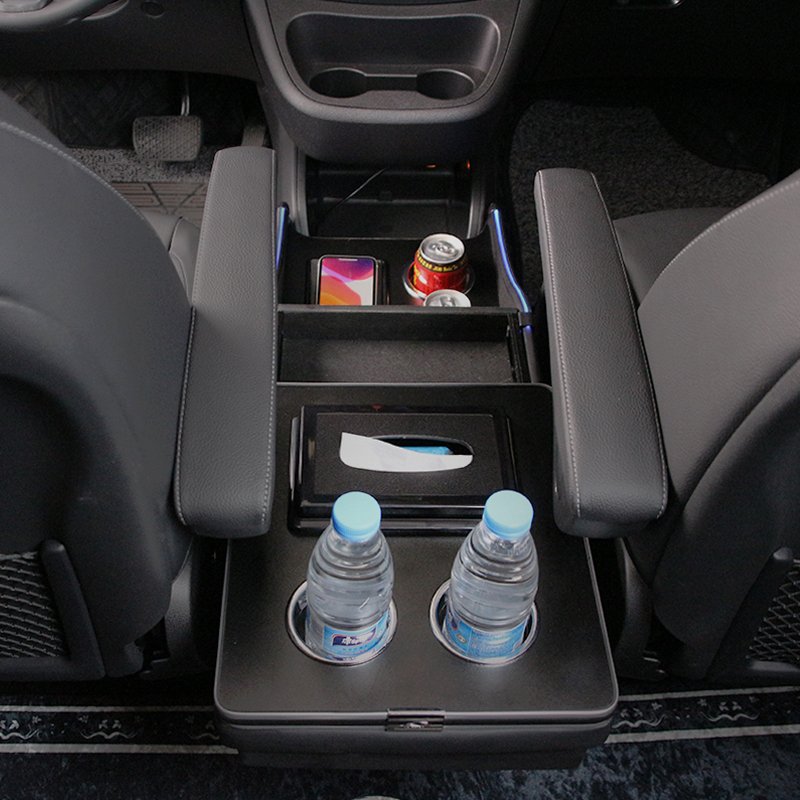 03-2023 Vito W639 Armrest Box with Intelligent Wireless Charging Function for Mercedes-benz Vito Commercial Vehicle Armrest Box