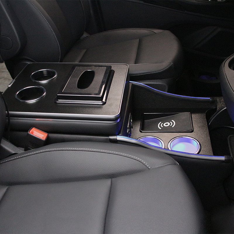 03-2023 Vito W639 Armrest Box with Intelligent Wireless Charging Function for Mercedes-benz Vito Commercial Vehicle Armrest Box