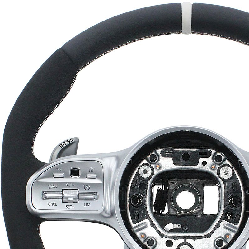 For Mercedes Benz A GLA B GLB C GLC E GLE CLS 2019-2023 custom sports model handle steering wheel modification ZC-809-P53-F