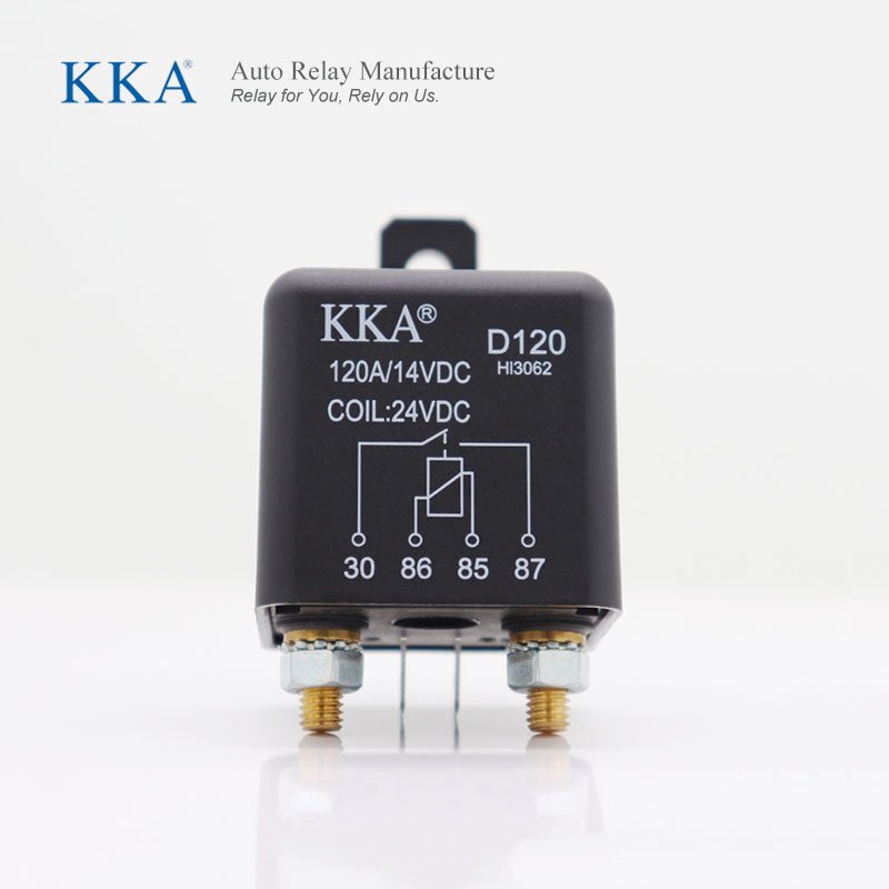 KKA-D120 120A 12V/24V Heavy Duty Power Relay, Battery Isolator, Automotive Relay for Car, Truck, Marine