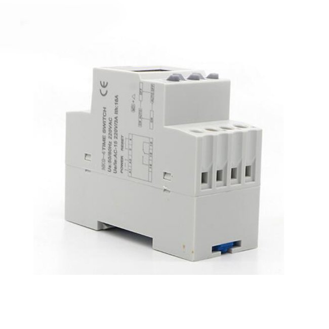 40 Groups Din Rail Microcomputer Timer Swith for Factory School Bell Controller Auto Control
