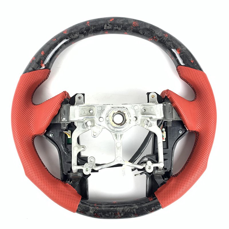 JDM Racing Car Accessories Carbon Fiber Steering Wheel for Toyota Tacoma Land Cruiser