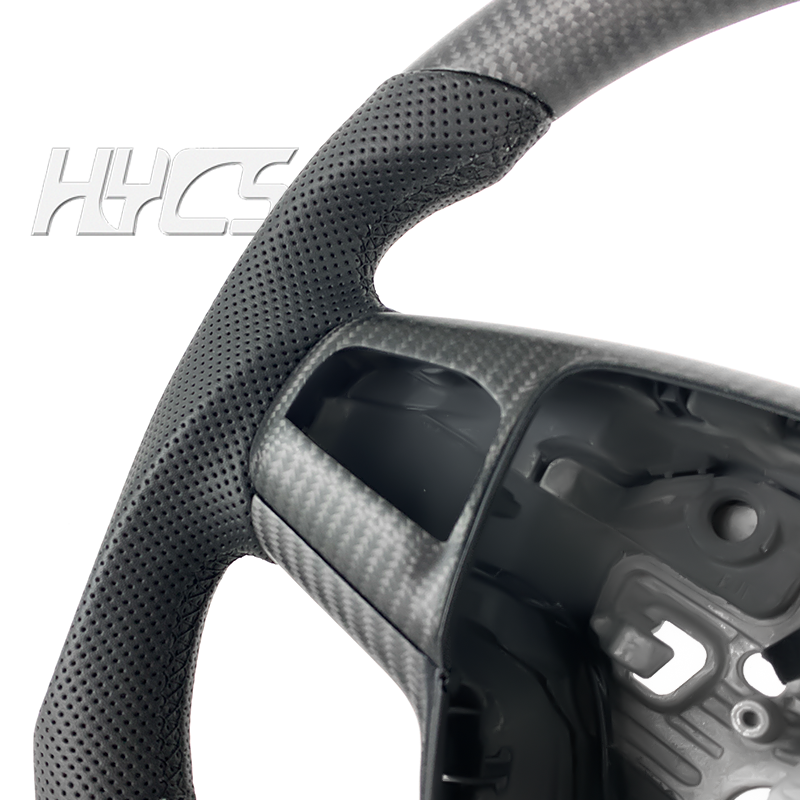 Car Interior Accessories Carbon Fiber Steering Wheel for Ford Mustang Electric Horse 2021 2022 2023 2024
