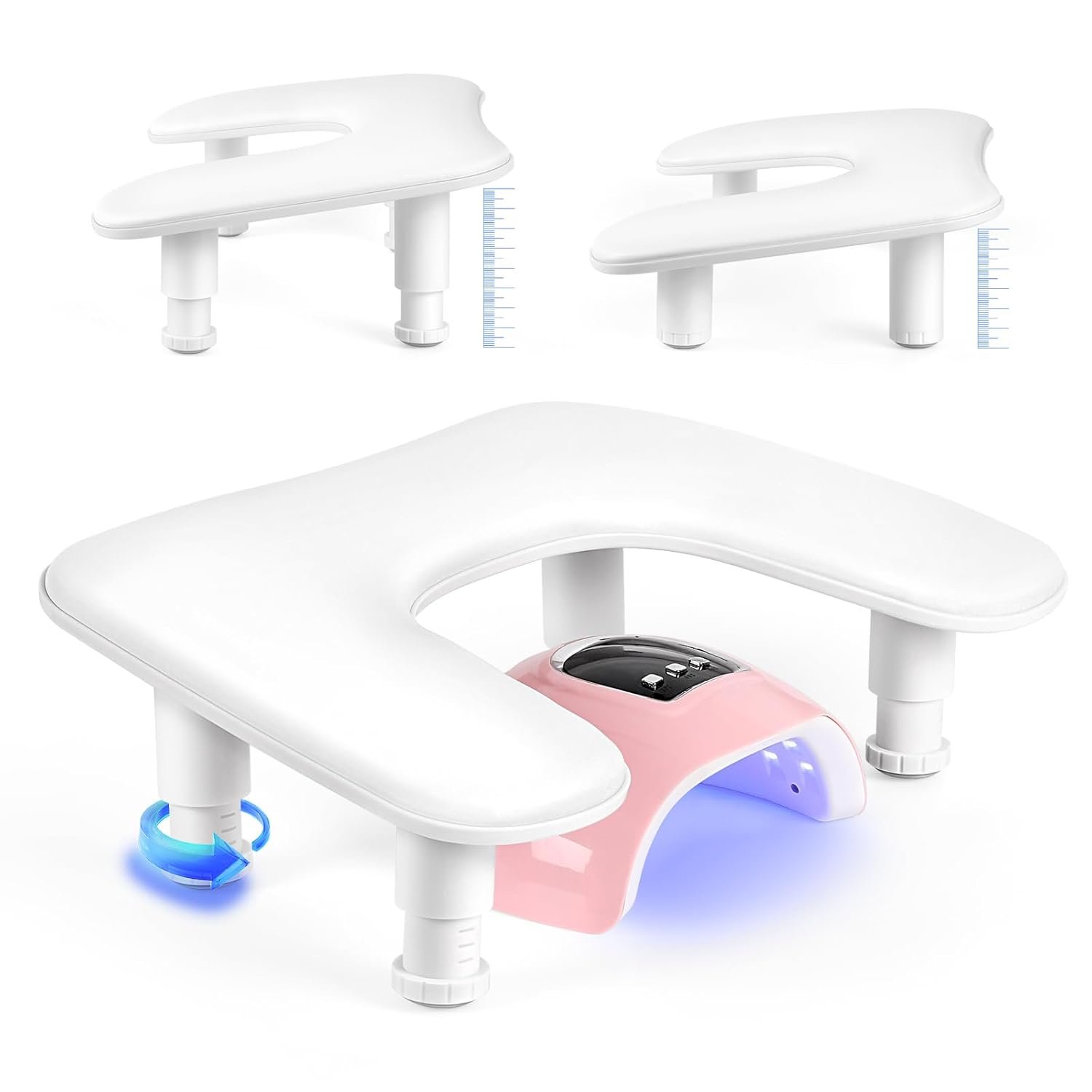 2024 Hot Sale New Design Adjustable Leg Armrest Manicure Arm Rest for Nails Tech Hand Stand Rest for Manicurists
