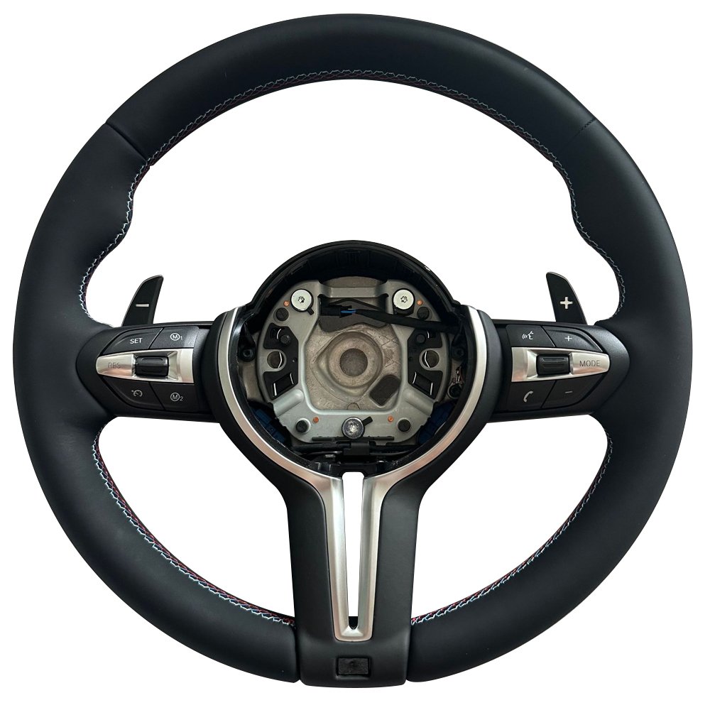 M Performance Leather Steering Wheel for BMW F30 F32 F10 F20 F07 F01 E46 E60 E90 M3 M5 LED Carbon Fiber Steering Wheel