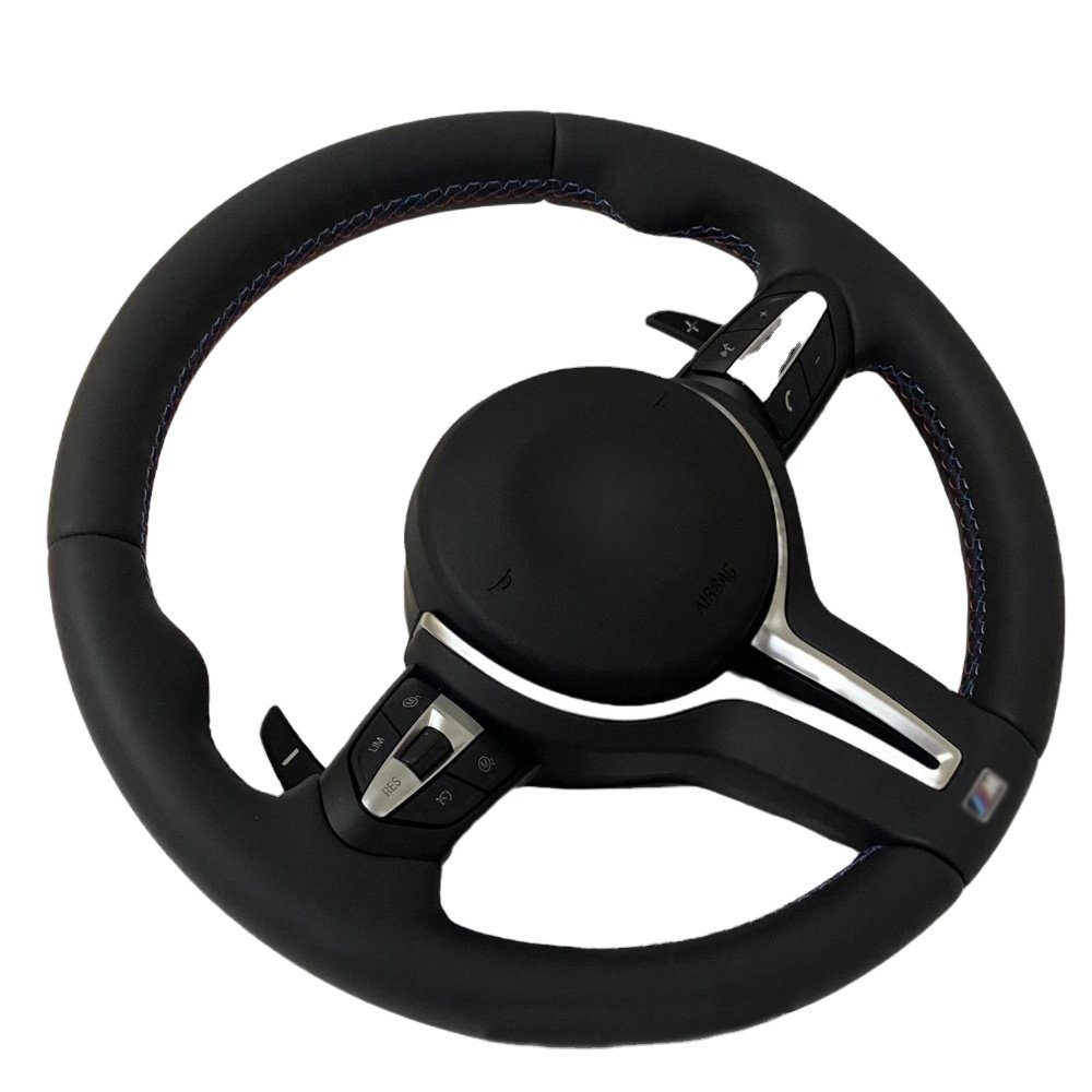M Performance Leather Steering Wheel for BMW F30 F32 F10 F20 F07 F01 E46 E60 E90 M3 M5 LED Carbon Fiber Steering Wheel